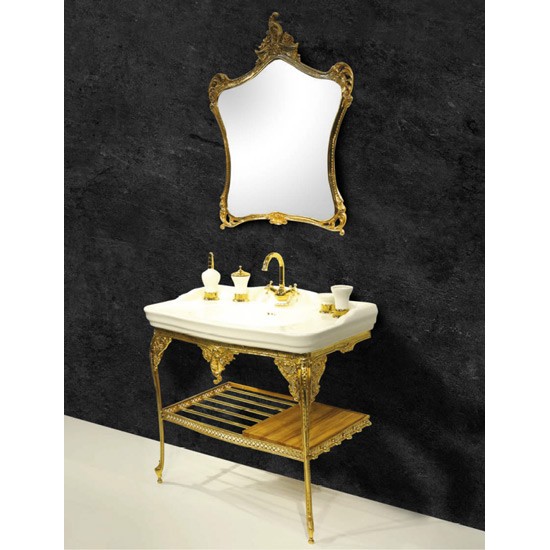 Bathroom sink set