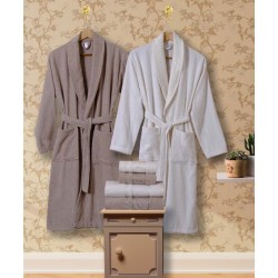 Diamond Home Bathrobe Set