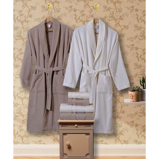 Diamond Home Bathrobe Set