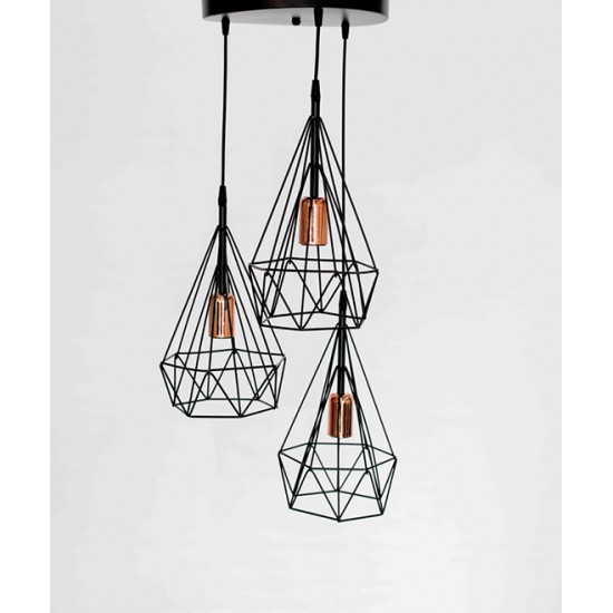 Chandelier 3 lamps