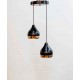 Chandelier with 3 lamps