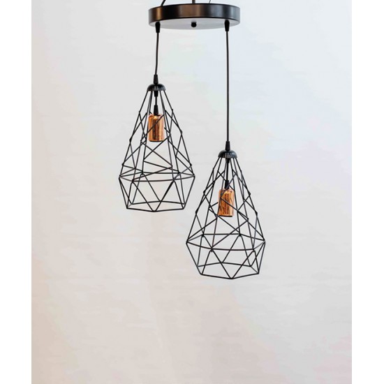 Chandelier with 3 lamps