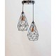 Chandelier with 3 lamps