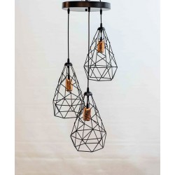 Chandelier with 3 lamps