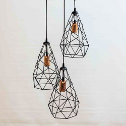 Chandelier with 3 lamps Chandelier with 3 lamps