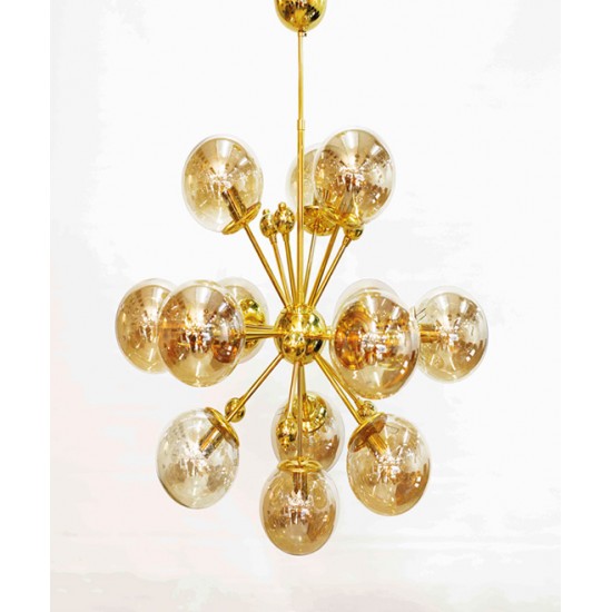 Chandelier with 13 lamps