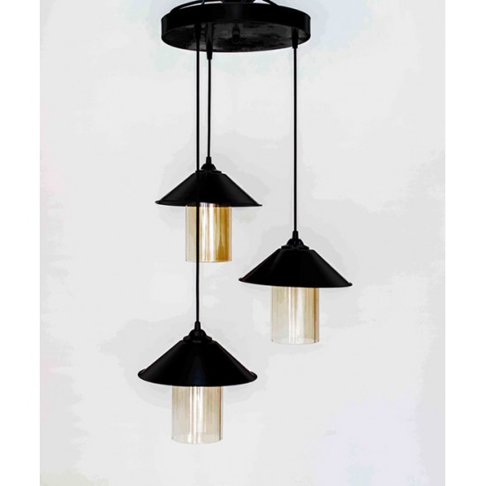 Chandelier with 3 lamps