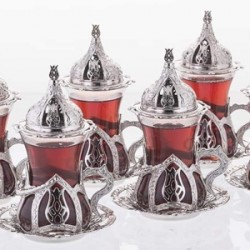 Joy Tea Set No Tray Nickel Joy Tea Set No Tray Nickel