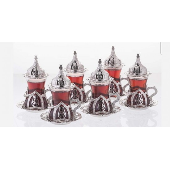 Joy Tea Set No Tray Nickel