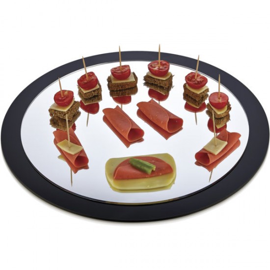 O. Buffet Plexy Mirror Display Stand Rect.