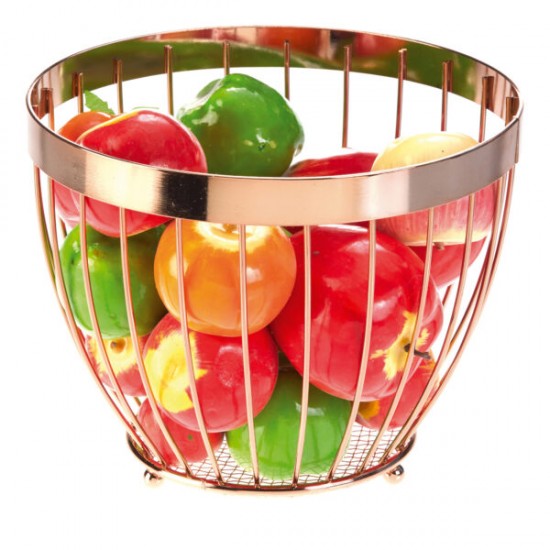 Wire Fruit Basket (Copper)