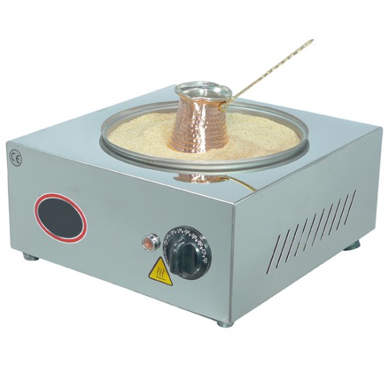 COFFEE COOKER ON SAND