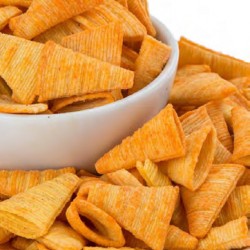 CONE-SHAPED CORN CHIPS