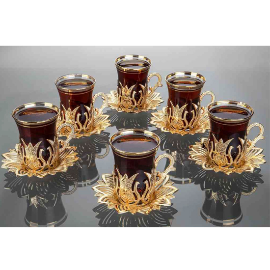 6 PERSON TEA SET