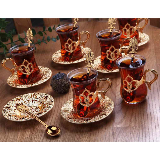  TEA SET WITH SPOON
