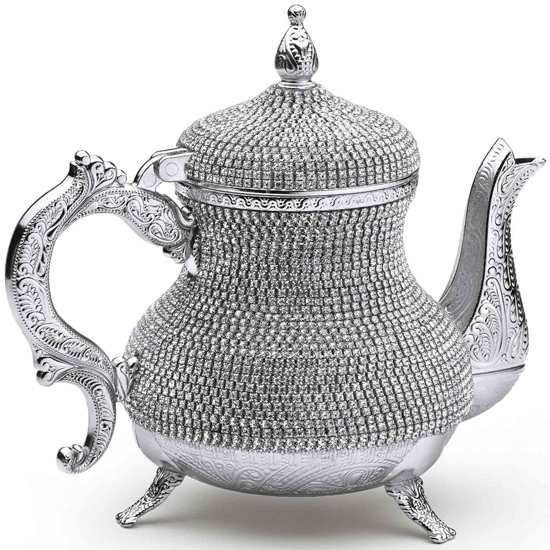 Crystal stone jug