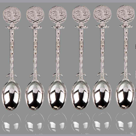 REŞAT MOTIF DECORATIVE TEA SPOON