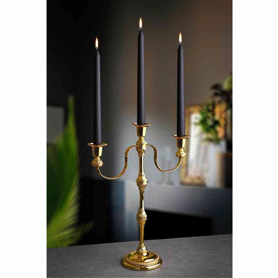CANDLE HOLDER 3 HANDLE 