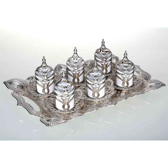 TRAY WITH ECONOMIC COFFEE SET