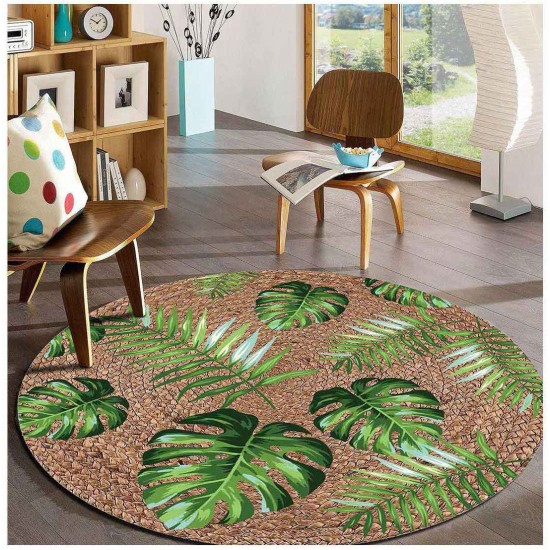 Jute Carpet Circule Shape