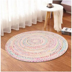 Jute Carpet Circule Shape