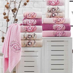 3D Embroidered Towels