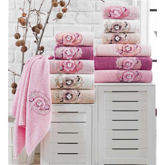 3D Embroidered Towels