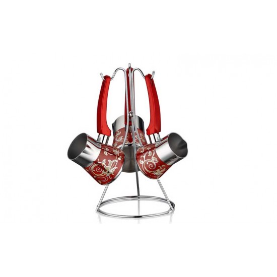 COFFEE SET PATTERNED