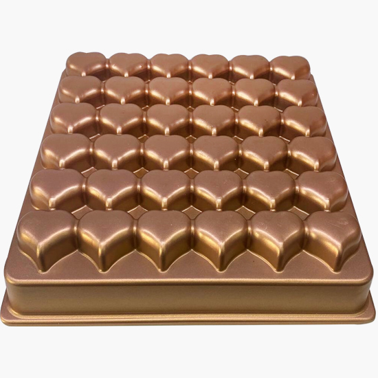 ATOM HEART CAKE MOLD