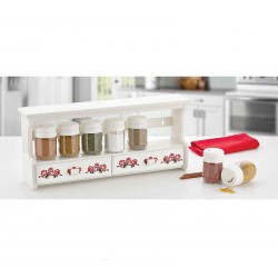 Glass Spice Set