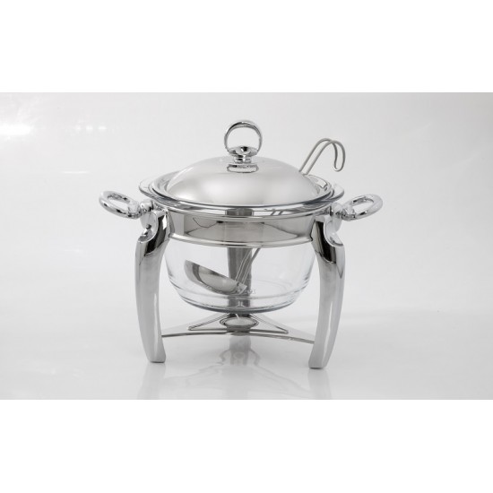 Soup Serving Set with Candle Warmer
