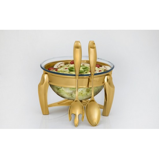 Salad Container with Serving Set