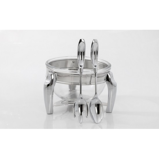 Salad Container with Serving Set