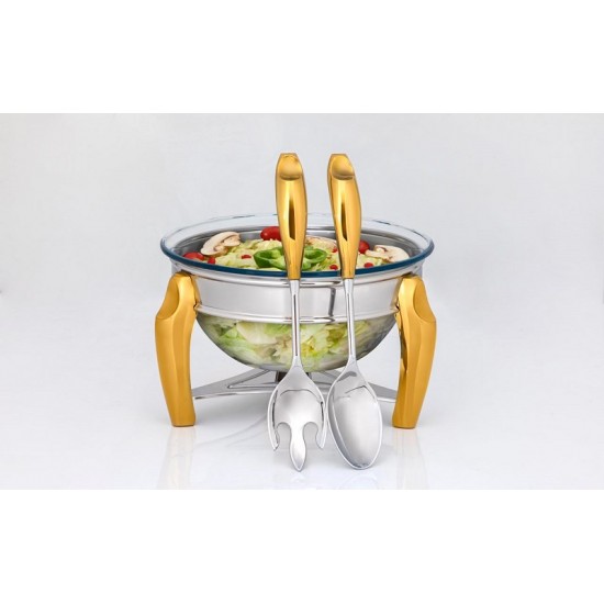 Salad Container with Serving Set