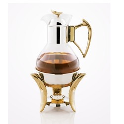 Tea Serving Set with Candle Warmer Tea Serving Set with Candle Warmer