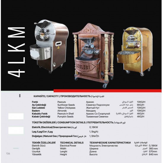 Nuts Roasting Machine