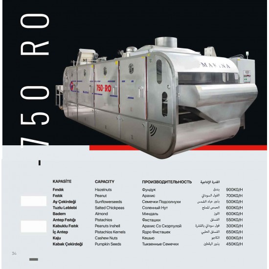 Nuts Roasting Machine