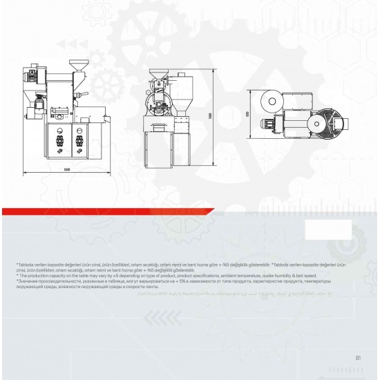 Nuts Roasting Machine