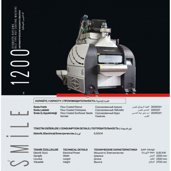 Nuts Roasting Machine