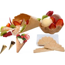 Cone and Roll Wafer Machine