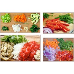 Fruit Vegetable Washing and Chopping Machine